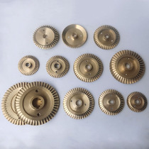Copper impeller various specifications single-sided impeller double-sided copper leaf vortex pump self-priming pump automatic booster pump impeller