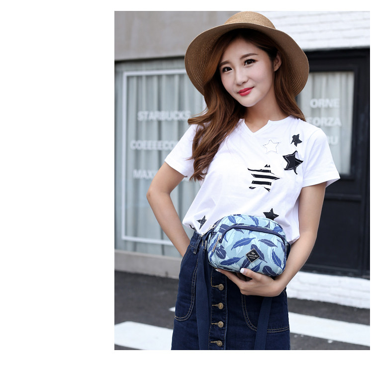 Нейлоновая небольшая сумка, маленькая сумка на одно плечо, шоппер, мобильный телефон, кошелек, сумка через плечо, ткань оксфорд Chi leopard 