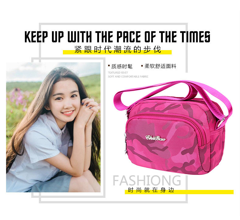 Нейлоновая небольшая сумка, маленькая сумка на одно плечо, шоппер, мобильный телефон, кошелек, сумка через плечо, ткань оксфорд Chi leopard 