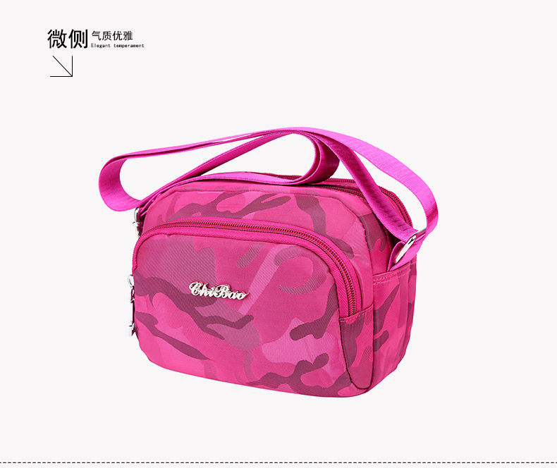 Нейлоновая небольшая сумка, маленькая сумка на одно плечо, шоппер, мобильный телефон, кошелек, сумка через плечо, ткань оксфорд Chi leopard 