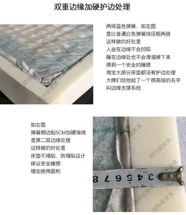 Khách sạn năm sao nệm dày hơn latex nệm Simmons 1.5m1.8 mét Giường Westin Heavenly Bed - Nệm ga nệm