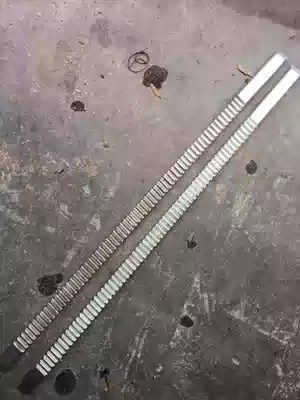 Machine tool accessories desktop drilling machine accessories table descending rack lifting helical tooth steel rack length 515 width 17 thick 9MM