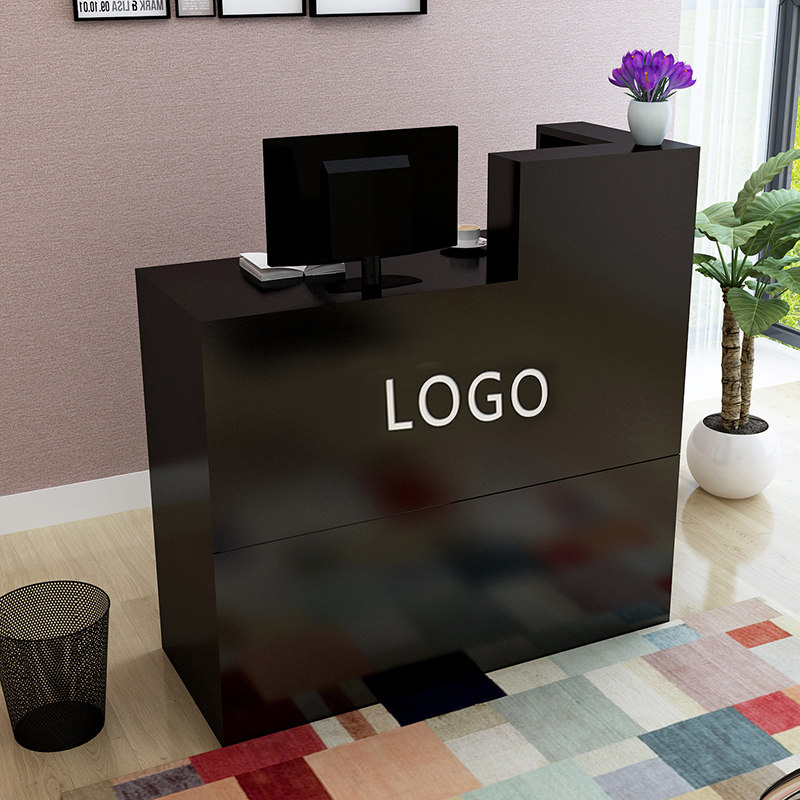 [USD 7.17] Simple cash register counter modern small bar counter