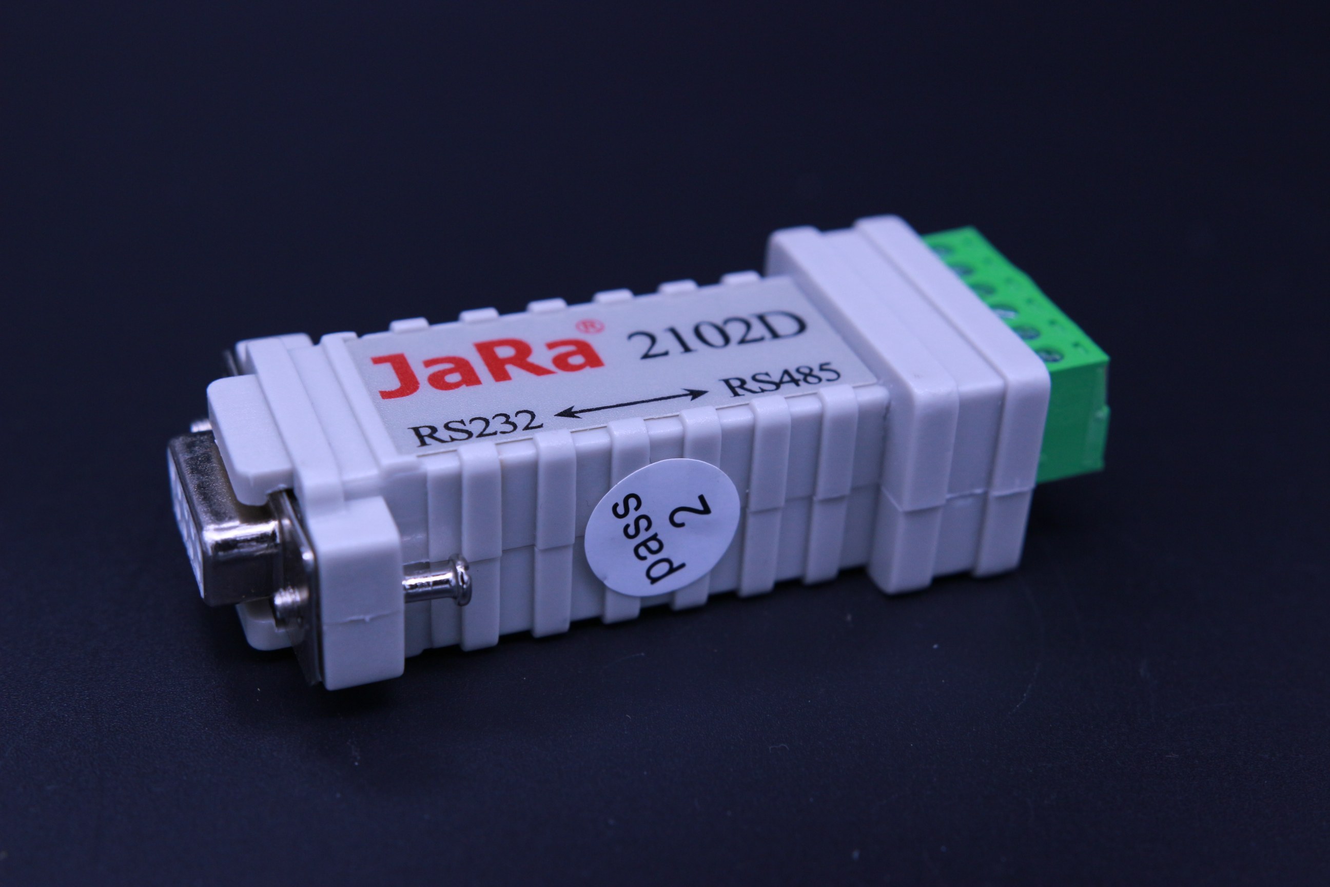 Beijing Jerry Telecom JaRa 2102D Baud Rate Adaptive Passive RS232 to RS485 interface rotation