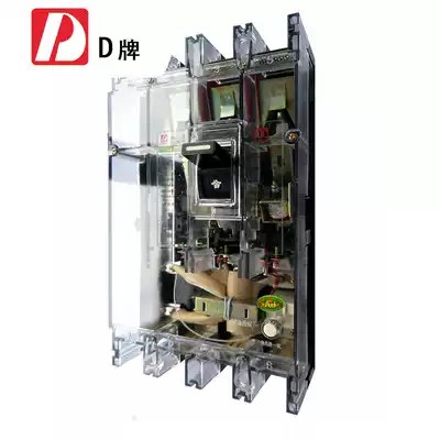 Brand D new molded case leakage circuit breaker switch DZ20LE 430630A three-phase four-wire transparent