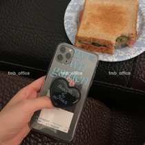 fmb_My own garden My (ideal)garden niche original Apple 12 transparent phone case