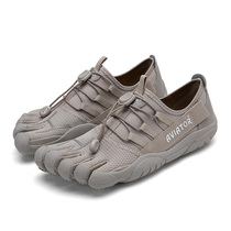 New Aviator five-finger shoes for men casual breathable non-slip wear-resistant ultra-light all-season outdoor shoes