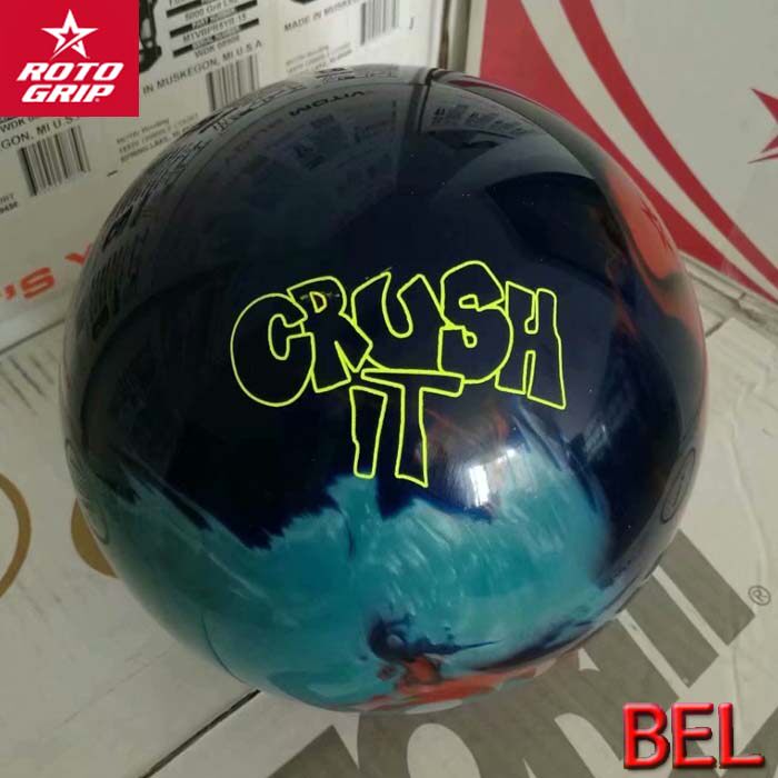 BEL Bowling Supplies American RotoGrip Brand Professional Heavy Oil Arc Bowling Ball Crusher 15 lbs