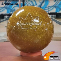 Brunswick brand straight line spare bowling ball CROWN JEWEL 11 pounds 13 pounds 14 pounds