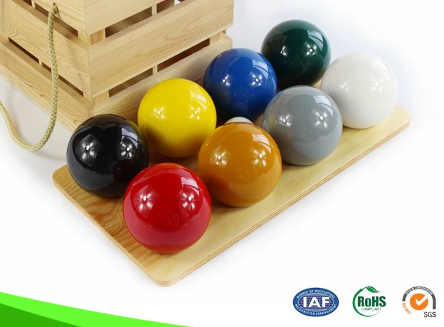 Cung cấp chuyên nghiệp Polyresin nhựa Bowling nhỏ 10 12 14 16 18cm màu sắc khác nhau kích cỡ