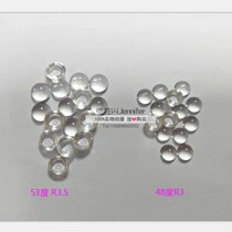 UV LED quartz glass lens 53°and 48°lens adaptation 5050 6060 7070 6868 lamp