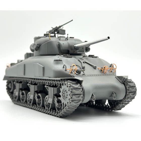 In Stock Border 1/35 M4A1 Sherman Tank Late Model with Articulated Suspension Tracks with Packaging Bt056
