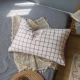 Red Line Grid [One Pillow Cover One]