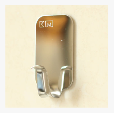 门后挂钩强力粘胶拉不掉家用超粘钩粉刷墙墙壁不锈钢一排承重白灰