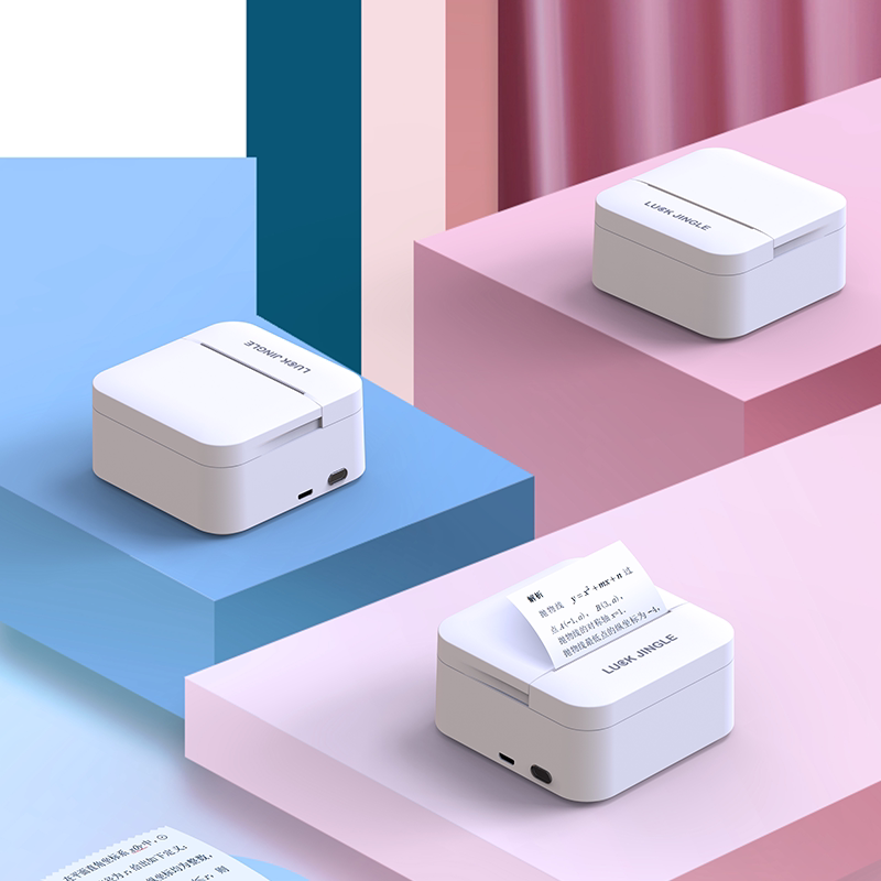 【Ai Label Printer】Xunchen Ultra-Clear Error Correction Printer Gugu Mini Student Cheat Sheet Photo Printer Meow Meow