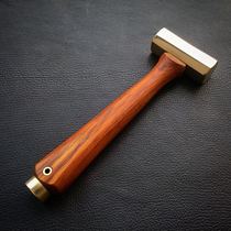 Brass hammer octagonal hammer handmade leather goods thread hammer reservation