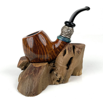 Mali Pimple Pipe Rack Pipe Seat Display Stand Tree Root Burl Mali Pimple Personalized Creative Handmade