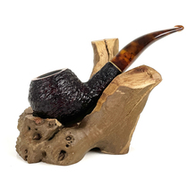 Mali Pimple Pipe Rack Mali Pimple Nodule Tree Root Pipe Seat Pipe Display Rack Handmade Mens Smoking Accessories