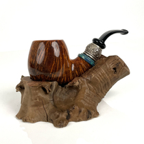 Marigold Pipe Rack Pipe Seat Pipe Display Rack Ornament Handmade Personalized Creative Mens Smoking Accessories