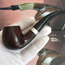 Italy imported heather pipe curved glossy gift birthday gift gift yadocan