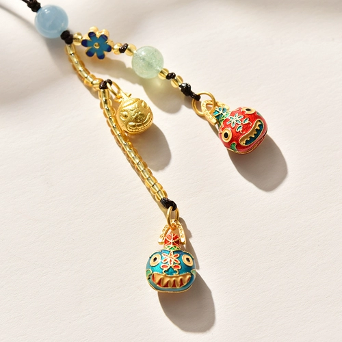 Ju Cai nafu | Подвеска для мобильного телефона Swallow Beast, Guo Chao, Burning Blue Net Red Pury, Koi Kings King Niche Студент