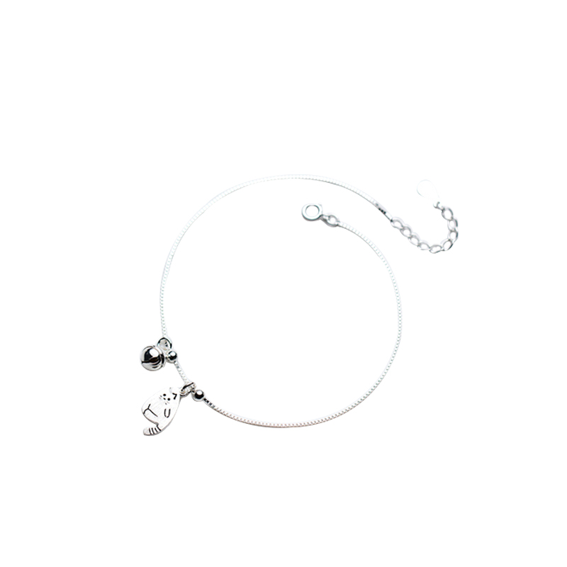 Chaine de cheville Femme      en Argenterie - Ref 3103923 Image 5