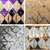 Стеклянная боевая зеркальная мозаичная плитка