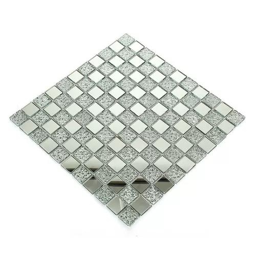 Стеклянная мозаика, самоклеющаяся касса на стену, зеркальный эффект