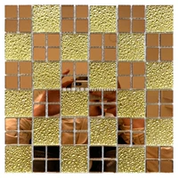 Maroon 2348 Чайное зеркало + золотой бриллиант