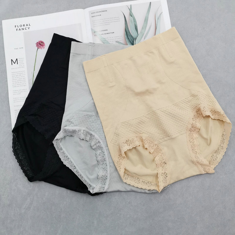 Corset underwear women's high waist hip shaping corset waist postpartum fat burning body sculpting belly artifact corset pants summer thin section