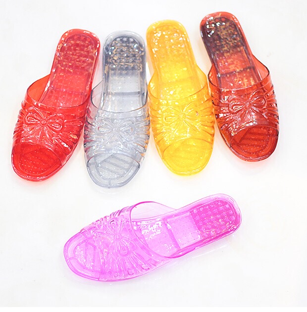 Crystal Slippers for Women, Cinderella Style, Transparent, Non-Slip, for Home, Indoor, Bathroom, Birthday, Funny, Sister, Flat Slippers