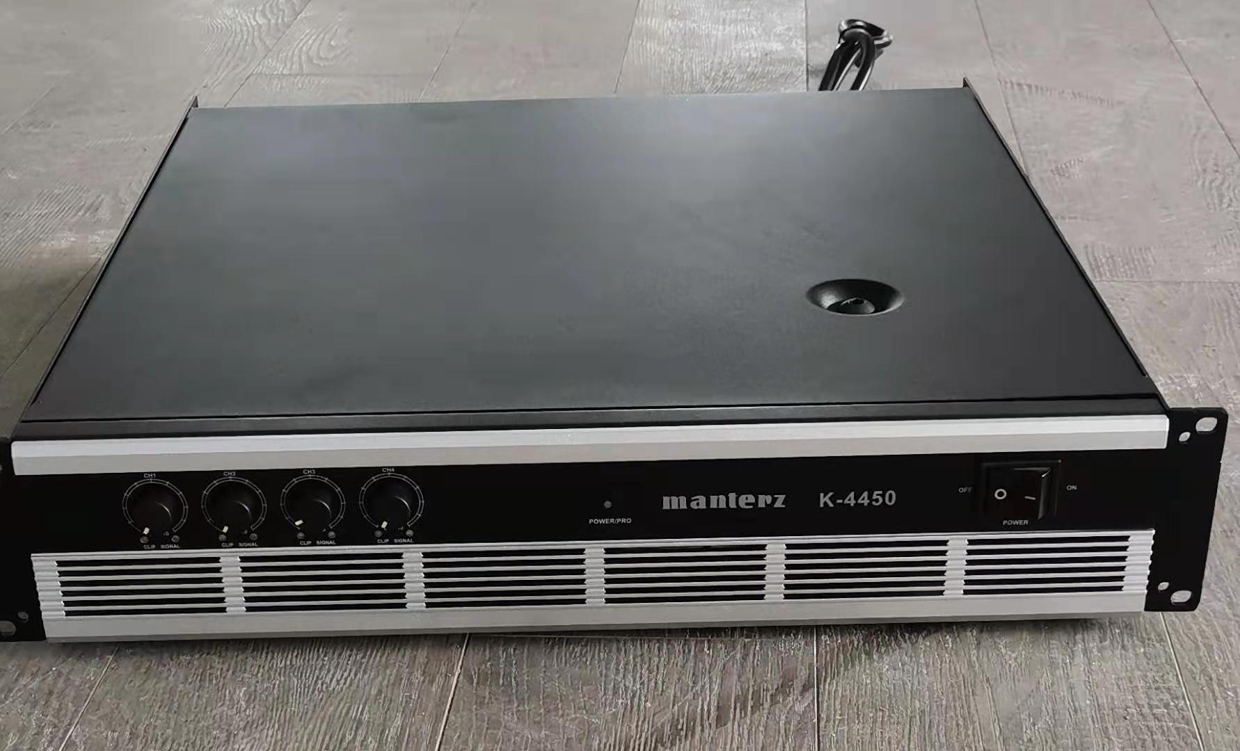 Ruikun ManterzK-4450 pure post-level power amplifier 4-channel professional power amplifier karaoke power amplifier