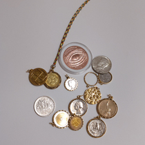 Coin Changing Necklace Coin Custom Lettering Coin Border Custom Retrofitting Pendant