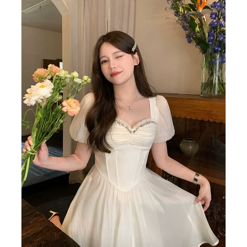 Абрикосовая длинная шифоновая юбка, платье, средней длины, А-силуэт