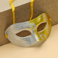 Зеленая желтая маска