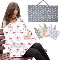 Nordic ins style Baby out mother breastfeeding towel anti-gloss shade feeding milk towel lactation cover towel cover