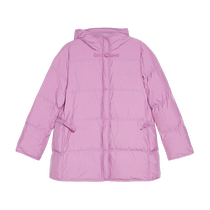 EIN Yan Guofeng new Chinese style plate button dopamine zipper high collar hooded puff down jacket 23 autumn and winter new style