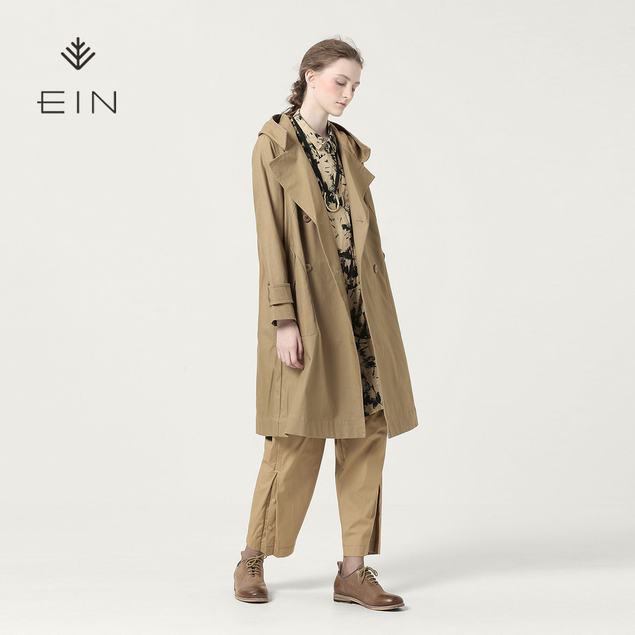 Trench pour femme EIN  en Coton - Ref 3226961 Image 3