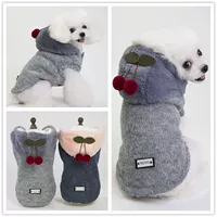 Chó con mùa đông quần áo chó Teddy chó con chó nhỏ chiến đấu hơn gấu quần áo thú cưng cộng với lông nhung dày ấm - Quần áo & phụ kiện thú cưng áo cho mèo