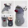 Chó con mùa đông quần áo chó Teddy chó con chó nhỏ chiến đấu hơn gấu quần áo thú cưng cộng với lông nhung dày ấm - Quần áo & phụ kiện thú cưng áo cho mèo