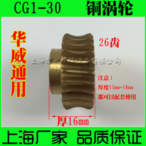 Warwick Universal CG1-30 100 Flame Cutting Machine Accessories Copper Turbine Worm Gear All Copper