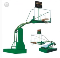 Electric automatic lifting and lowering basketball rack Large game elastic support dunk hydraulic balance basketball rack