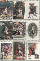 NBA star cards American Yard SuperSonics Payton various series of card albums are selected according to color classification