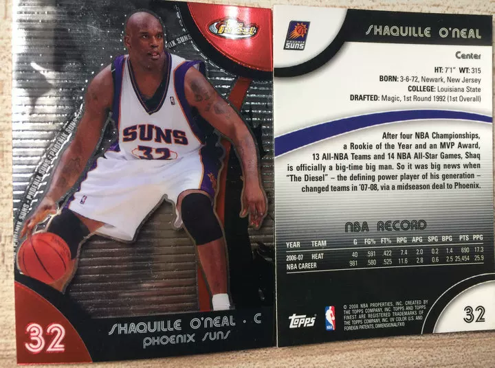 Карточка NBA Звезда, TOPPS Company, самая лучшая серия, Яо Мин, Двейн Уэйд, Майкъл Джордан, Данкэн, Джеймс O'Нил