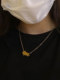 Puzzle necklace women's high-end design 2025 new light luxury niche hot style sweet and cool clavicle chain internet celebrity accessories