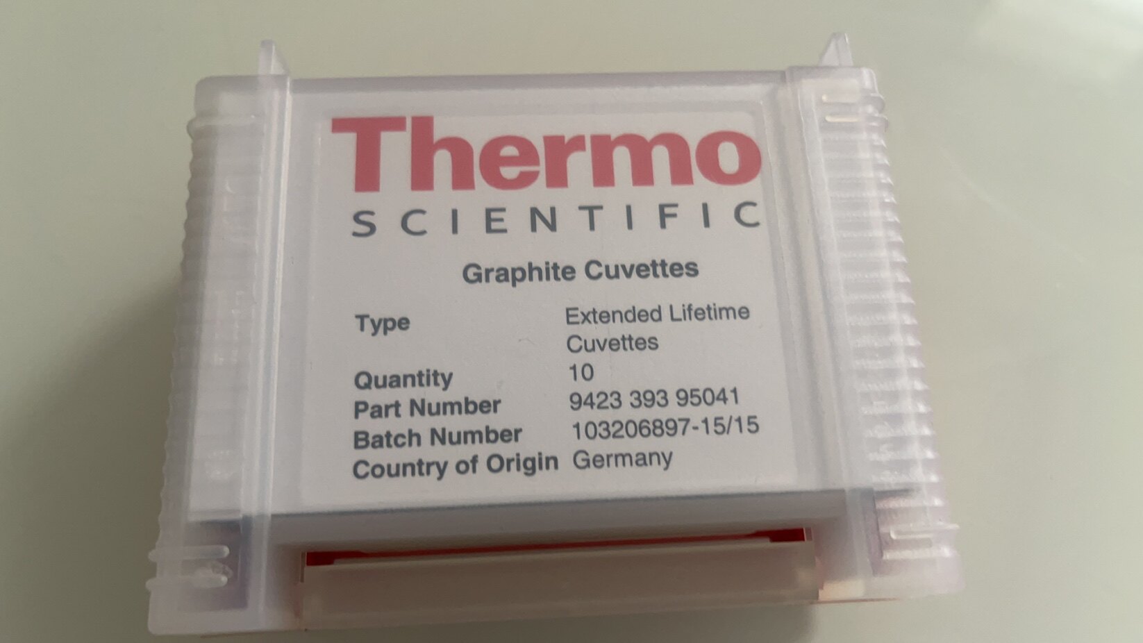 942339395041 THERMO graphite tube Original long-life graphite tube 942339395071