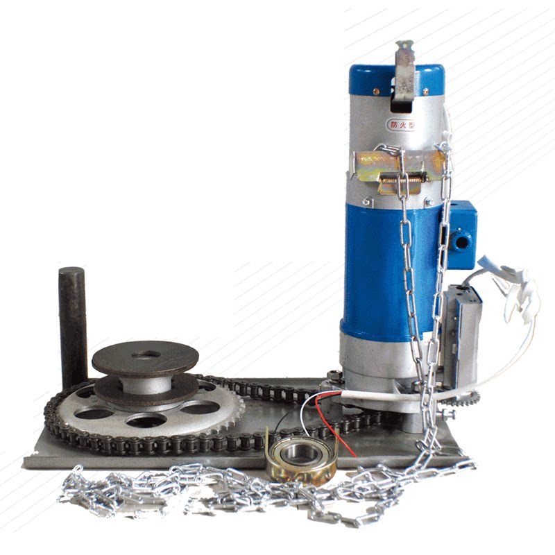 Qunda fire shutter door motor inorganic cloth fire door FJJ412-3P (600)electric door opener