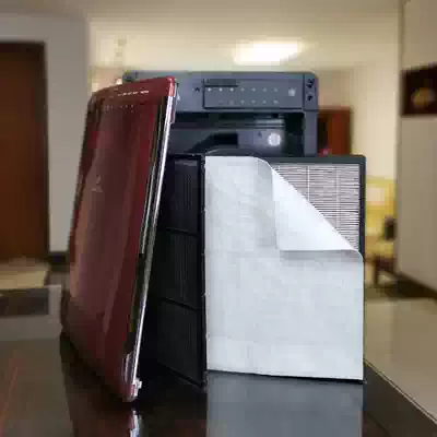 Thickened electrostatic haze PM2 5 filter purifier filter element front filter non-HEPA HVAF