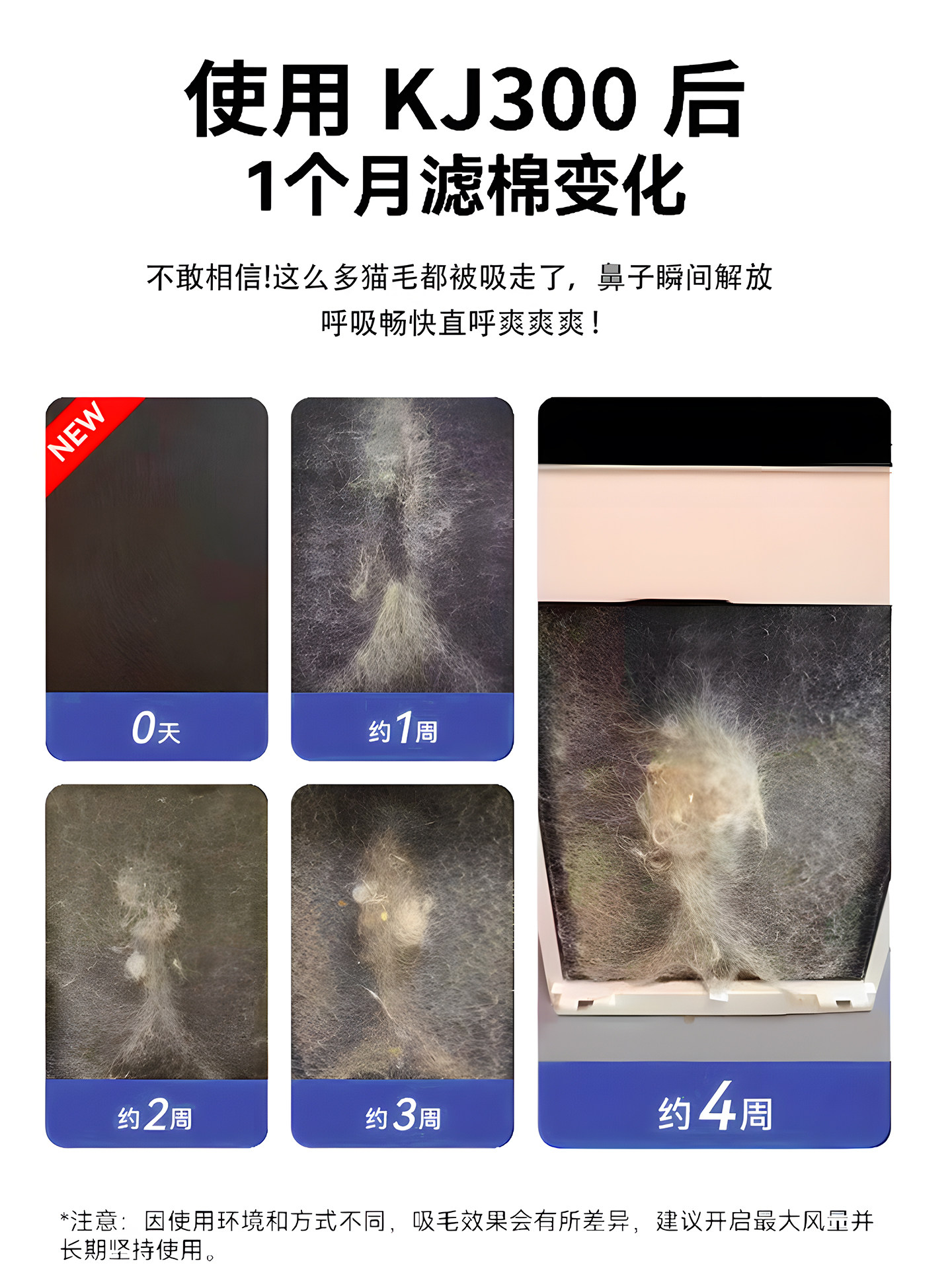 Fully Automatic Cat Hair Suction Device, Special Hair Suction Device for Cat Owners, Pet Air Purifier, Cat Hair Removal and Floating Hair Adsorption Machine