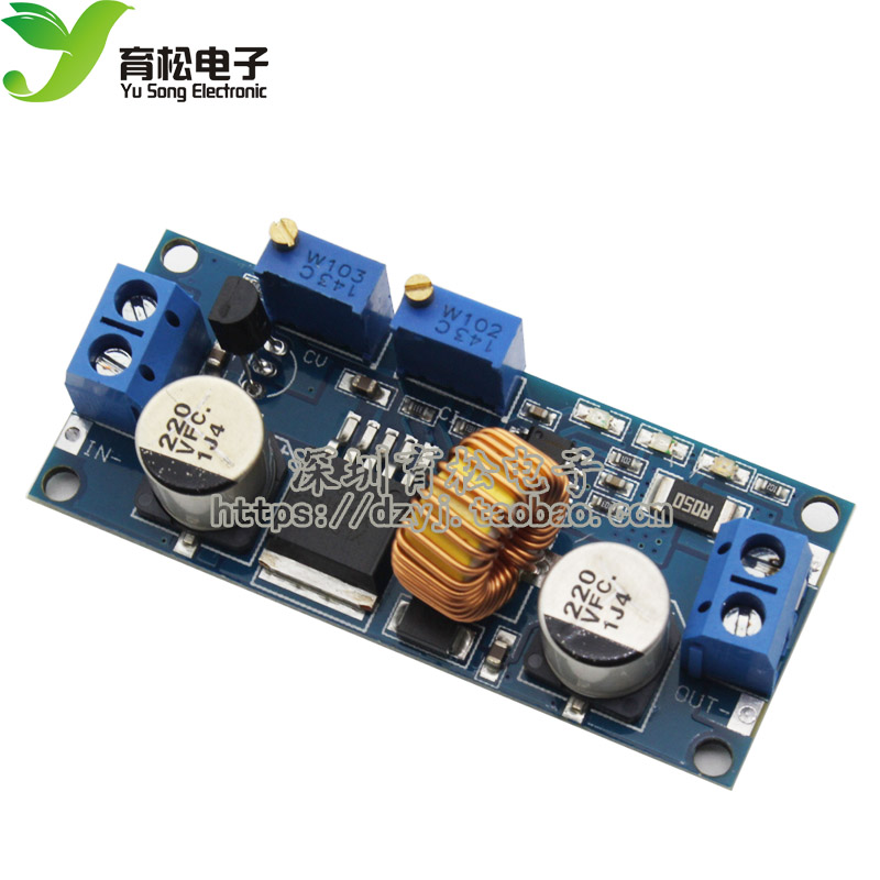 XL4015 high current 5A constant voltage constant current Buck Power Supply Module LED Drive lithium battery charging module regulator